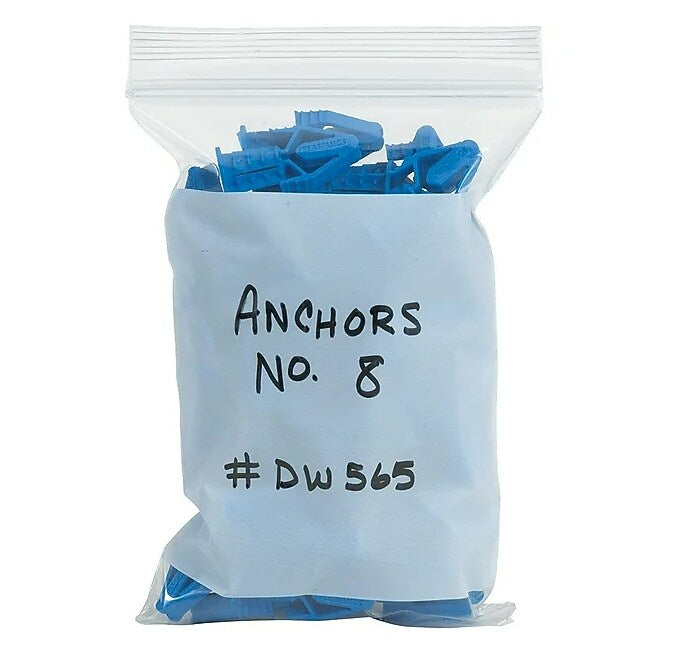 9" x 12" Reclosable Poly Bags, 2 Mil, Clear, 1000/Pack (PB3975)