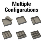 Household Essentials Drawer Organizers, Latte, 3/Pack (754-1)