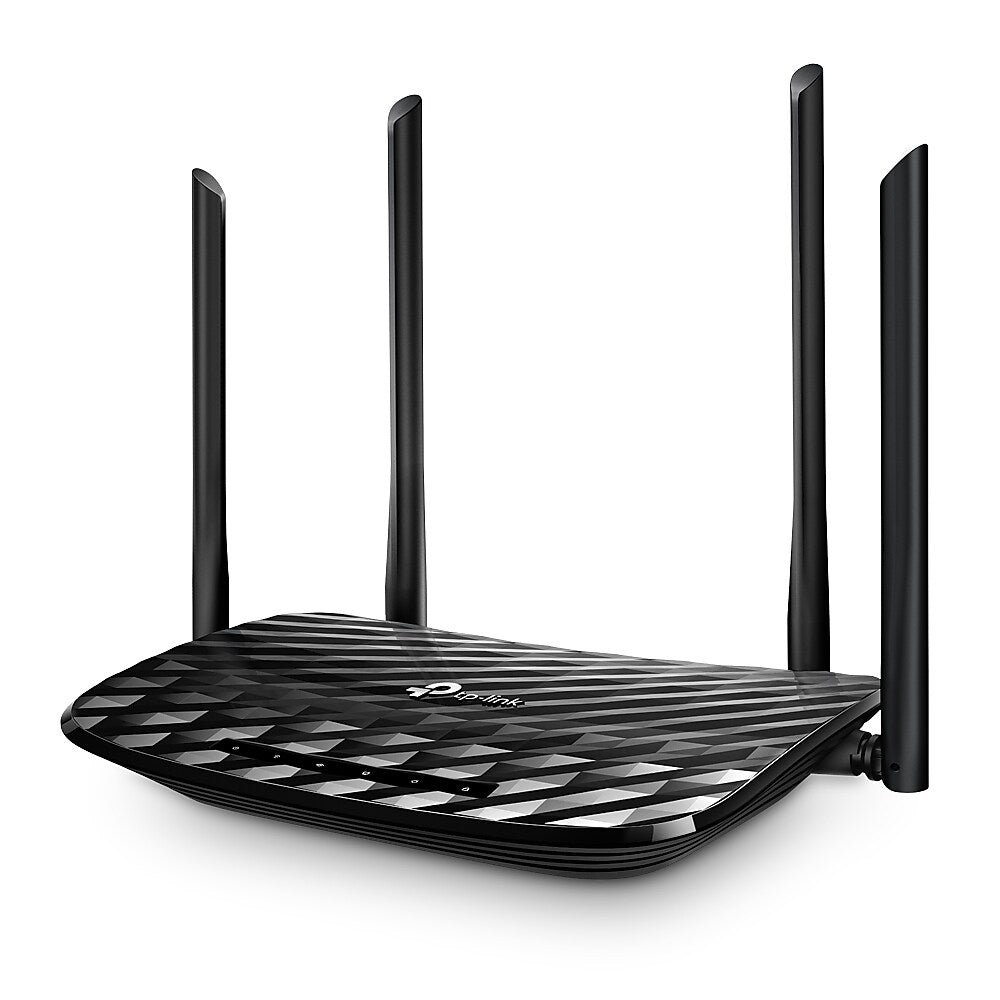 TP-Link Archer AC1200 Dual-Band MU-MIMO WiFi 5 Router, Black (Archer A6)