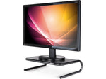 Allsop The Metal Art Jr. Monitor Stand, Pearl Black, 2/Pack (31958)
