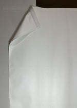 Gary Manufacturing  Anti-Ligature 70" x 72" Vinyl Shower Curtains, Hook & Loop Strips, White, 12/Case (STPSTDVS)