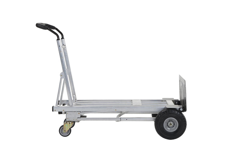 Cosco 4-in-1 Folding Series Convertible Hand Truck, 1000 lb. Capacity, Silver/Black (12323ASB1E)