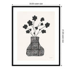 Amanti Art Shadow Vessel II by Courtney Prahl Wood Framed Wall Art Print, 33" x 41" (A42676882194)