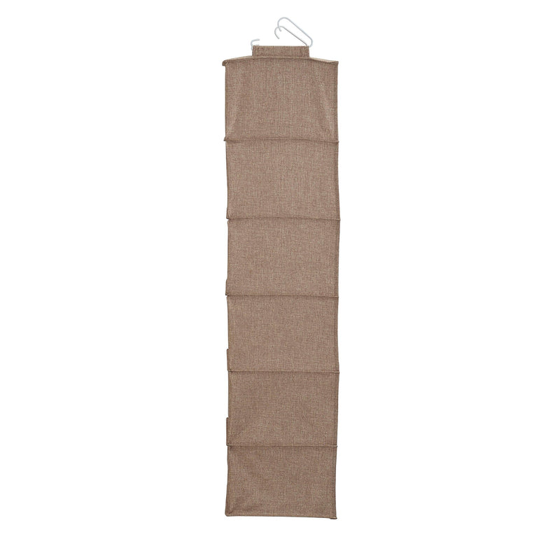 Household Essentials Hanging Closet Organizer, 6 Shelf (7802-1)