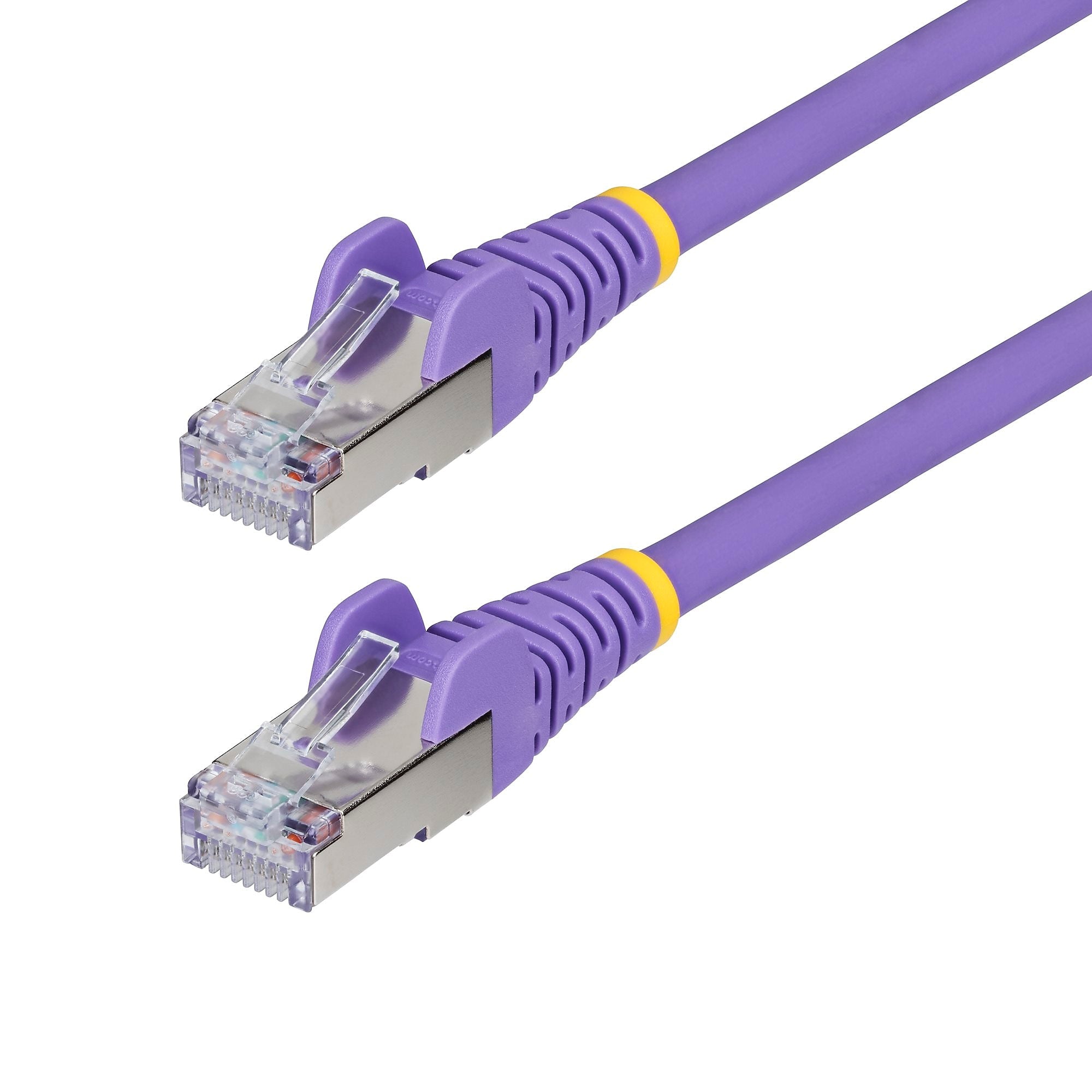 StarTech 6 ft. CAT-6a Ethernet Cable, 27AWG, Purple (NLPL-6F-CAT-6a-PATCH)