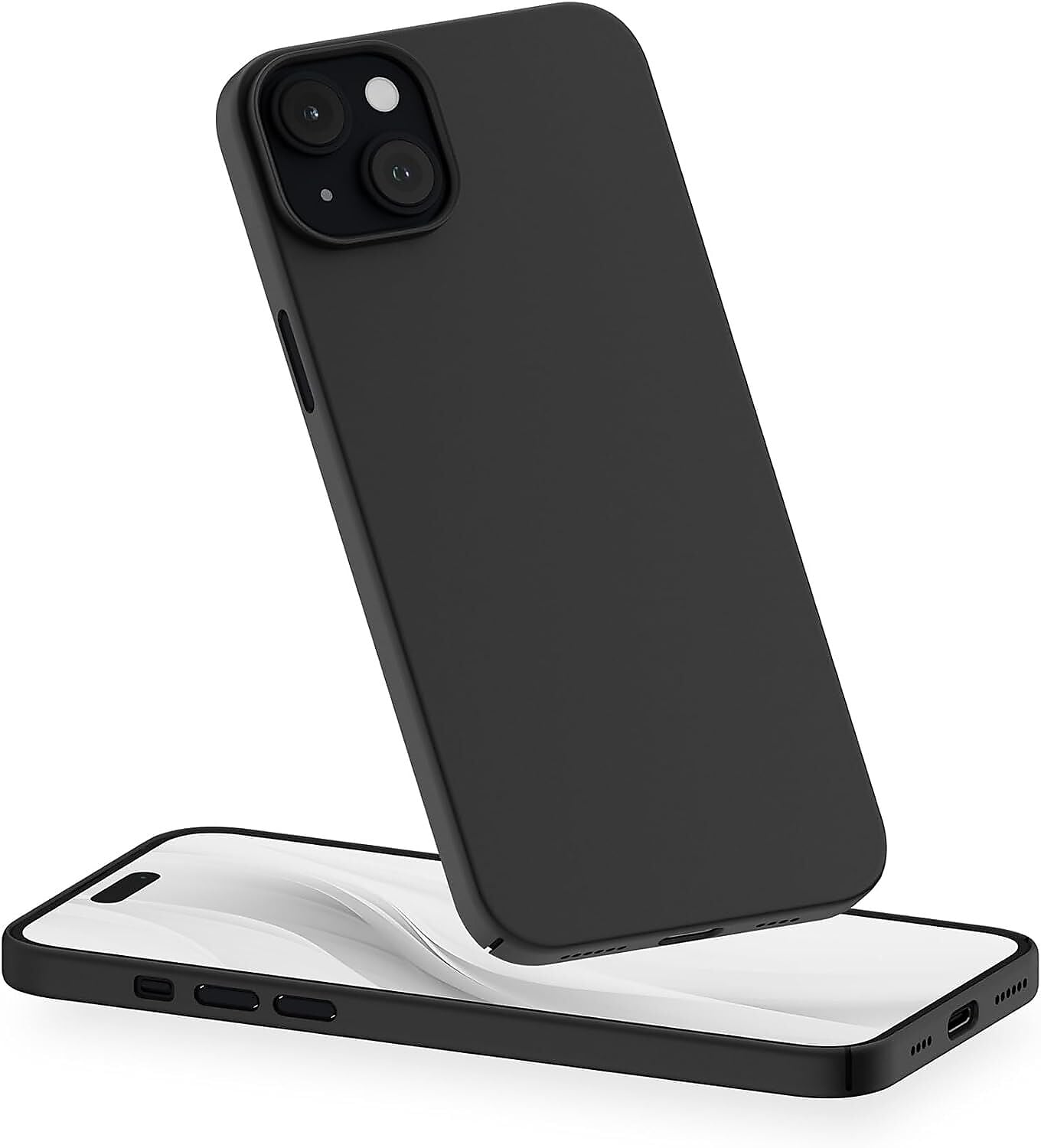 PEEL Magnetic MagSafe Phone Case for iPhone 15 Plus, Black (I15 PLUS MAGSAFE BLA)