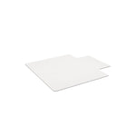 ES Robbins EverLife Carpet Chair Mat with Lip, 36" x 48", Designed for Low-Pile Carpet, Clear (128073)