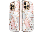 i-Blason Cosmo Marble Pink Case for iPhone 14 Pro Max (iPhone2022Pro-6.7-Cosmo-SP-Marble)