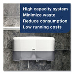 Tork Toilet Paper, Jumbo Roll, White, 1075 Sheets/Roll, 12/Casrton (TRK11020602)
