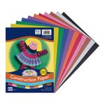 Prang 9" x 12" Construction Paper, Assorted Colors, 500 Sheets/Pack (PCON01500)