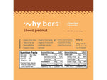 Why Bars Gluten-Free Choco Peanut Superfood Snack Bar, 2.04 oz., 12 Bars/Box (WB2)