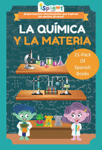 iSprowt Chemistry & Matter Spanish Translation Workbook Kit, Multicolor (785459614571)