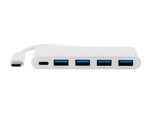 Monoprice Select Series USB-C to 4x USB-A 3.0 & USB-C (F) Adapter