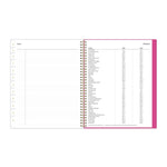 2025-2026 Blue Sky Sincerely Jules Helenora 8.5" x 11" Academic Weekly & Monthly Planner, Plastic Cover, Multicolored