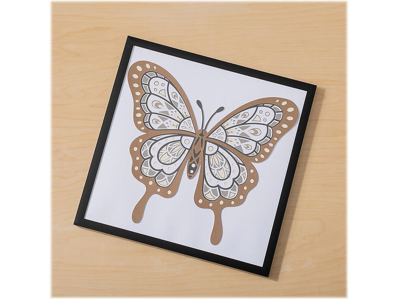 Cricut Smart Paper Die Cutting Sticker Cardstock Sampler, Assorted Colors, 20 Sheets/Pack (2009598)