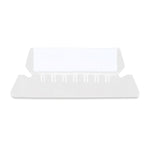 Staples® Hanging File Folder Tabs, Clear, 50/Pack (ST10987-CC)