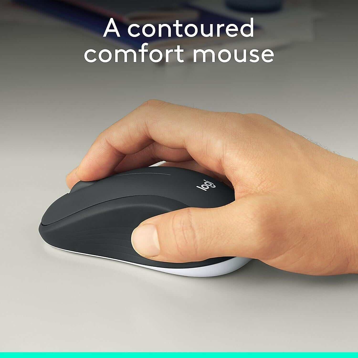 Logitech MK540 Advanced 920-008981 Wireless Ergonomic Keyboard and Laser Mouse Combo, Black