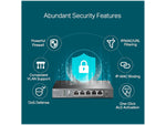TP-LINK SafeStream 945.56Mbps Router, Black (ER605)