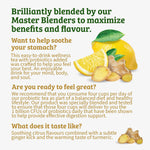 Twinings Decaf Probiotics Lemon and Ginger Herbal Tea Bags, 18/Box (F16483)