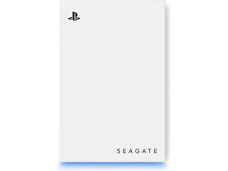 Seagate 2TB External USB 3.2 Portable  Gaming Hard Drive for PS5, White (STLV2000101)