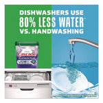 Cascade Platinum ActionPacs Dishwasher Detergent, Fresh Scent, 14 oz., 26 Pacs/Pack, 4 Packs/Carton (80797184)
