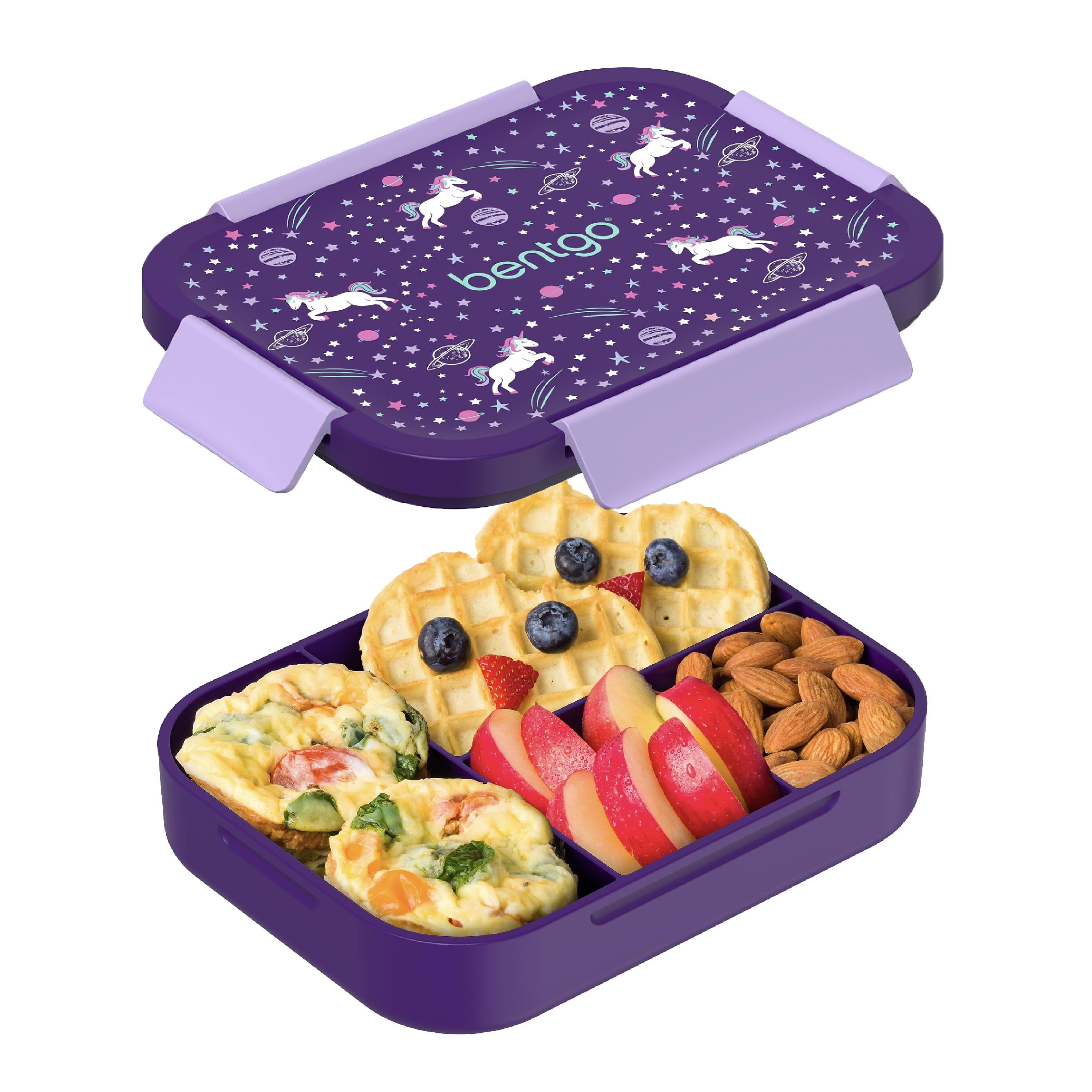 bentgo Snap & Go Kids Bento Box, Unicorn, 33.6 oz. (BGKDBOX-UNI)
