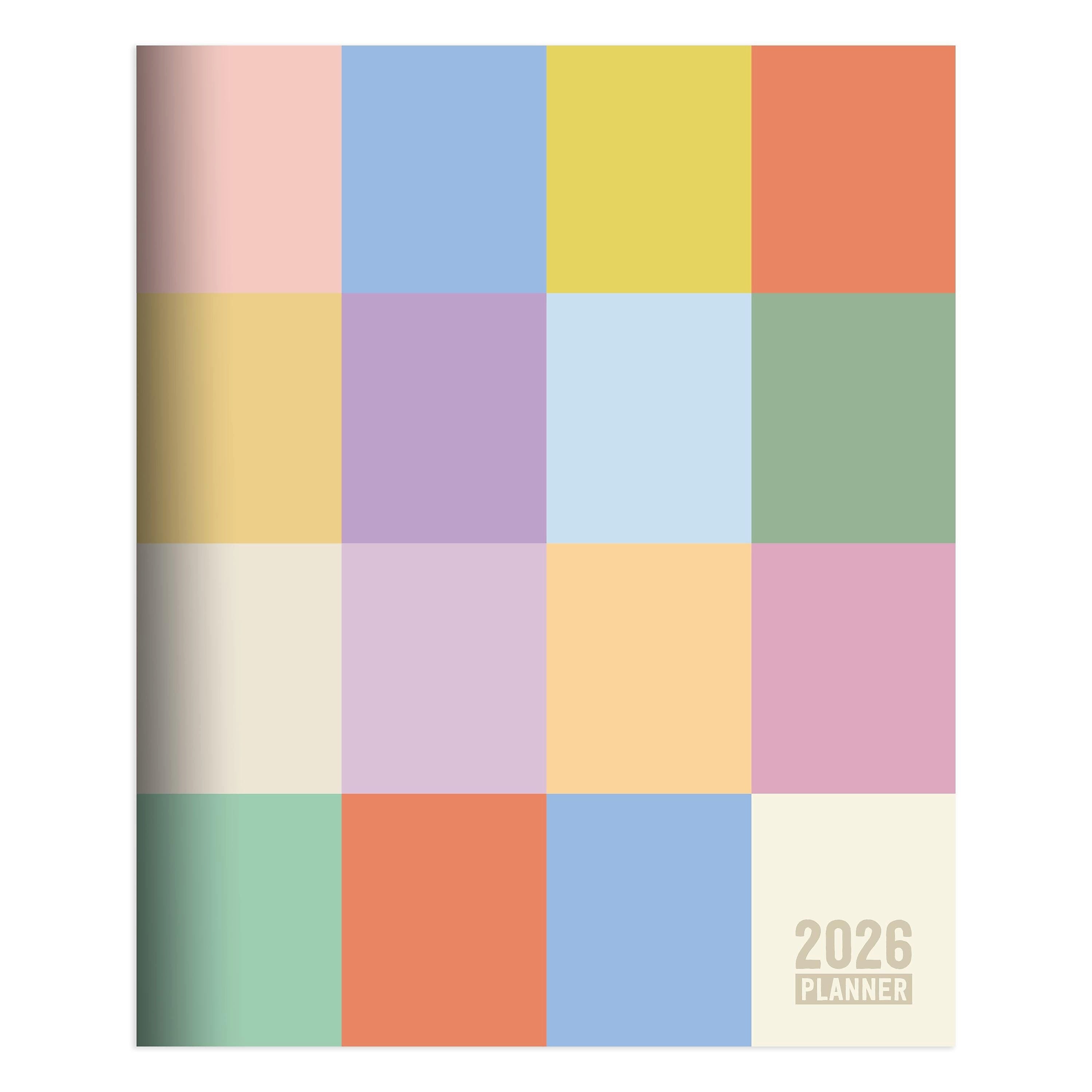2026 TF Publishing Color Swatch 9" x 11" Monthly, Paperboard Cover, Multicolored (26-4700)