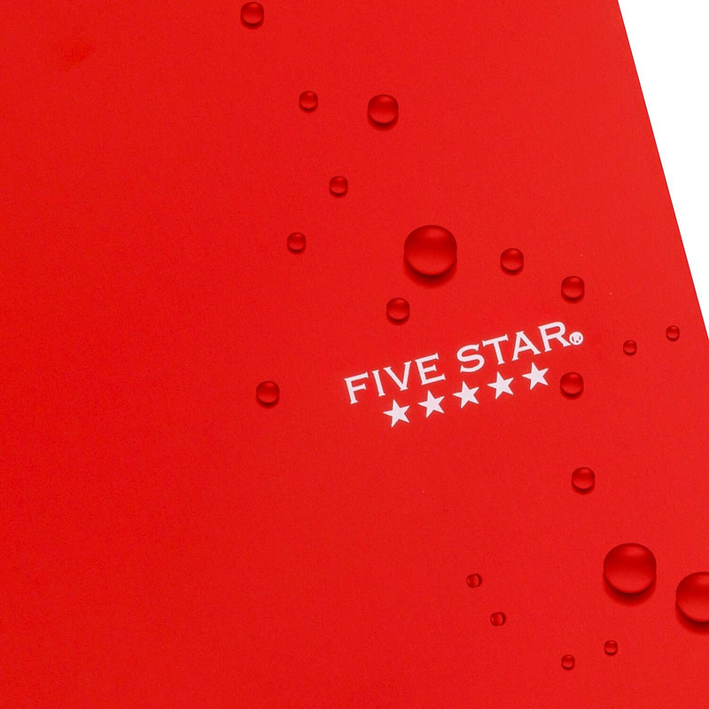 Five Star 1-Subject Notebooks, 8" x 10.5", Wide Ruled, 100 Sheets, Each (05238/07635)