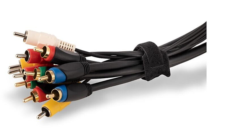 StarTech Cable Ties, 5.9 x 0.8, Black, 50/Pack(B506I-HOOK-LOOP-TIES)