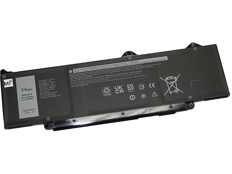 Battery Technology Li-Ion Replacement Battery for Dell Precision 3480/3580 and Latitude 5440/5540, 4740mAh (2X1V9-BTI)