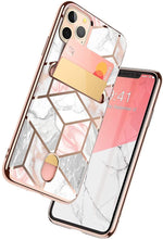 i-Blason Cosmo Wallet Marble Credit Card Case for iPhone 11 Pro Max (11MAX-COSCD-MAR)