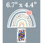 Carson Dellosa Education We Belong Rainbow Fun Cut-Outs, 36/Pack, 3 Packs/Bundle (CD-120645-3)