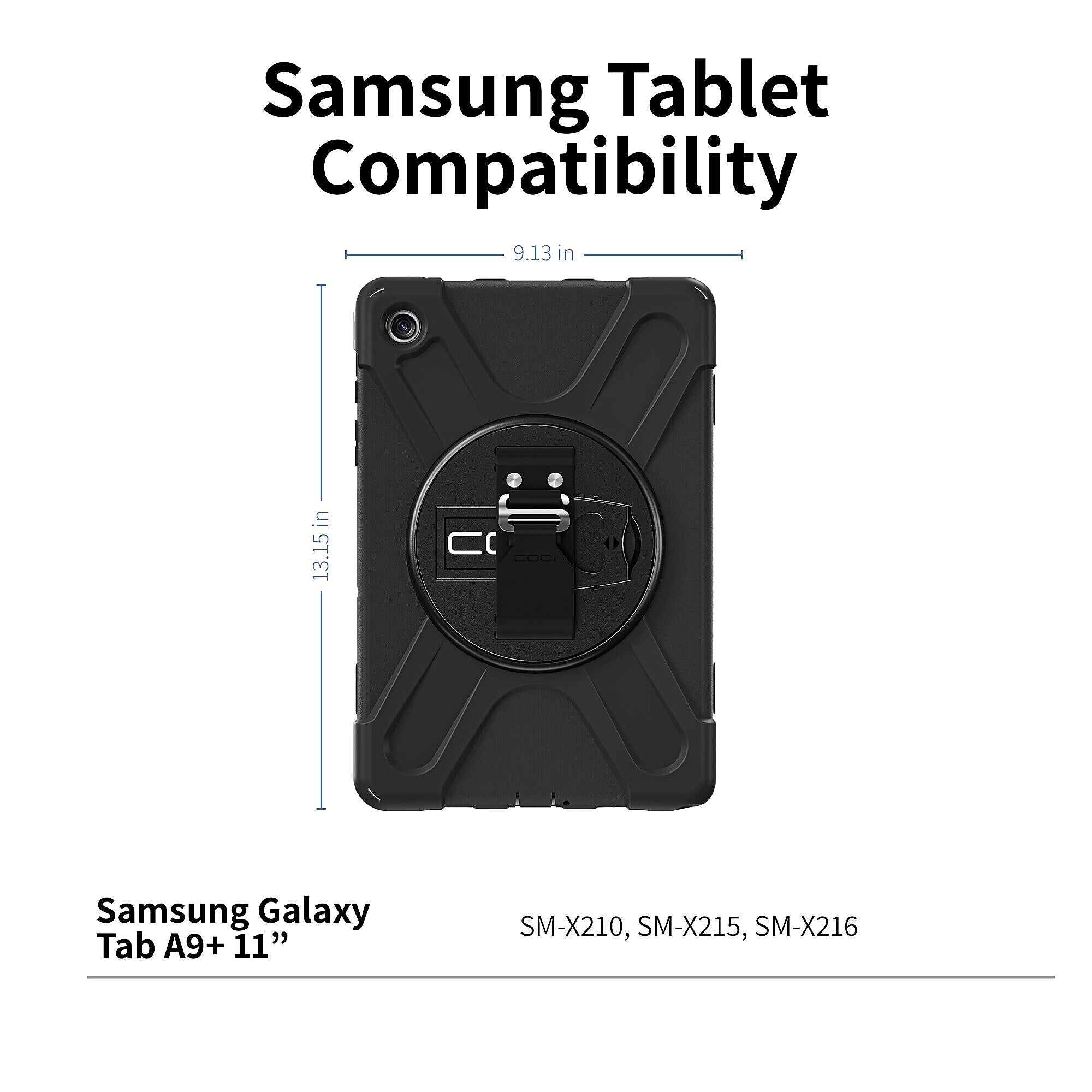 CODi Rugged Case for Samsung Galaxy 11" Tab A9+ (C30705084)
