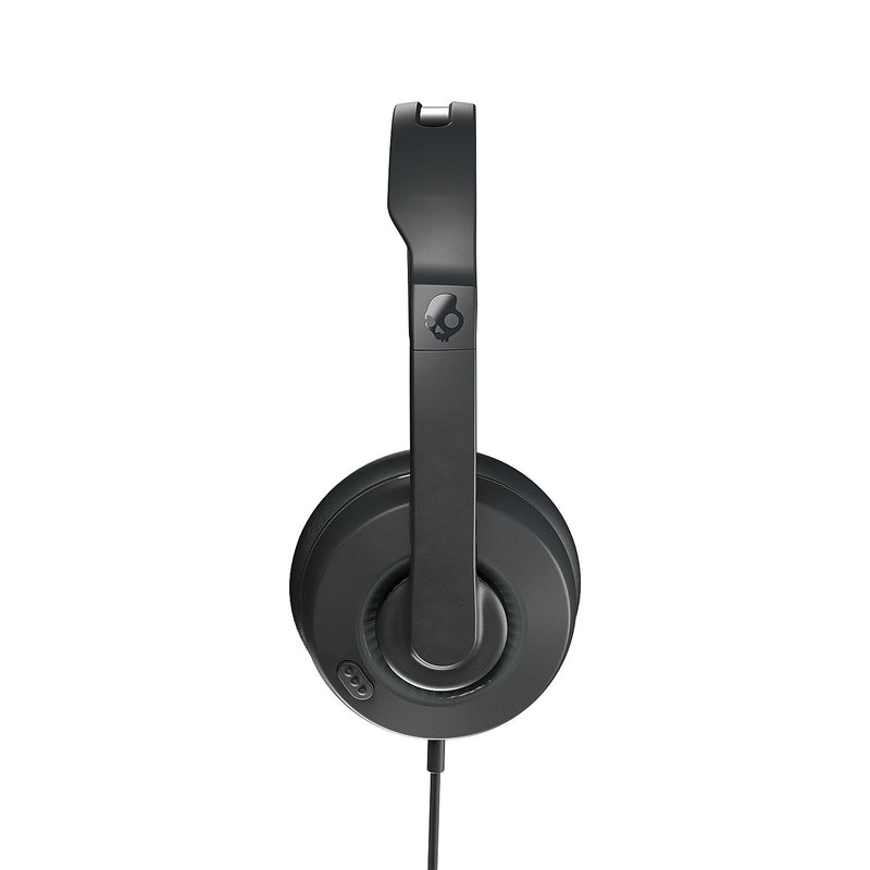 Skullcandy Cassette Junior Over-Ear Headphones with Microphone, Black (S5CSY-N003)