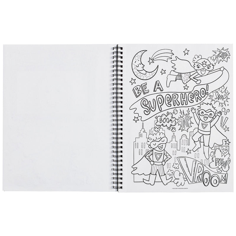 Prang Cassie Stephens 8.5" x 11" Wire Bound Sketch Book, 80 Sheets/Book, 3 Books/Bundle (PAC4820-3)