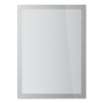 Durable® DURAFRAME SUN Sign Holder, 8.5 x 11, Silver Frame, 2/Pack