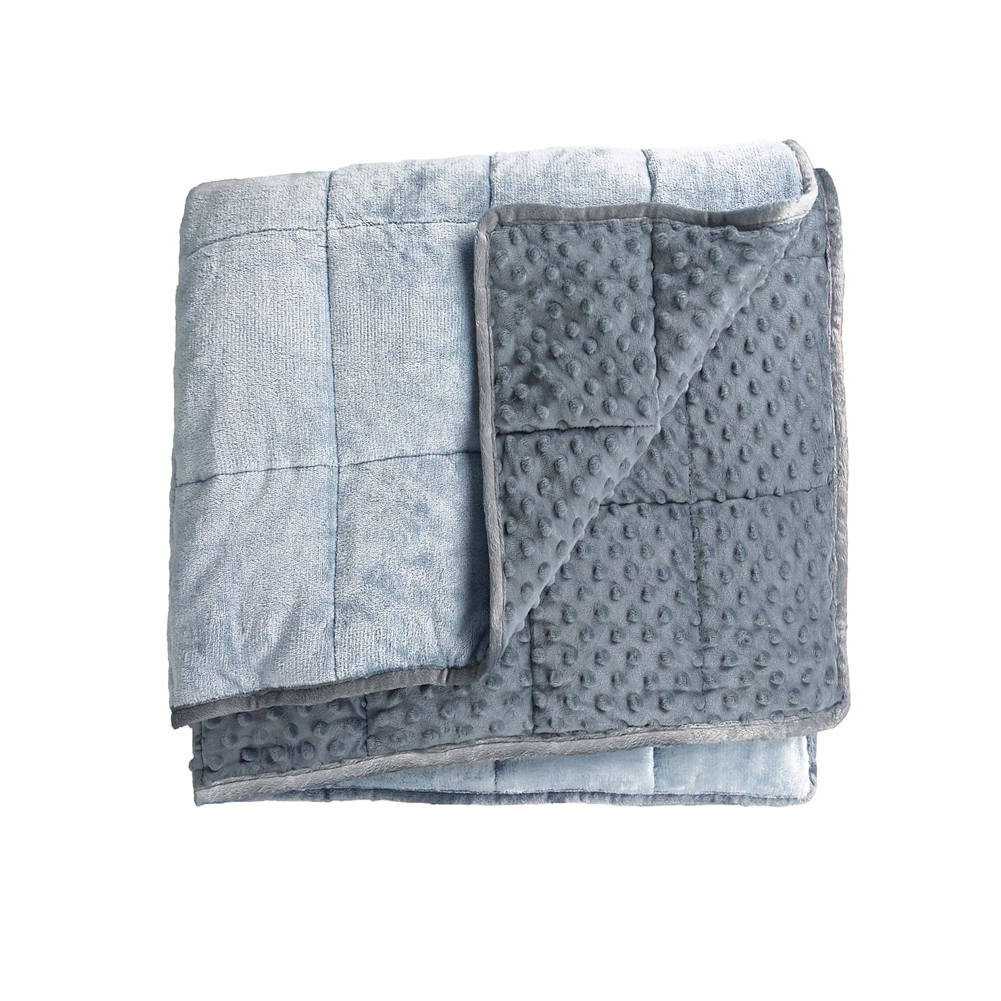 Bouncyband Sensory Weighted Dual Texture Shoulder Wrap for Kids, 40" x 12", Gray (BBALPWR5GY)