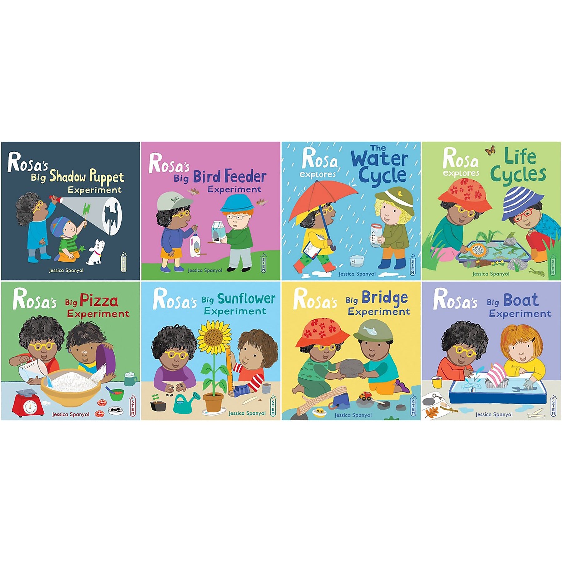 Child's Play Books Rosa's Workshop Set 1 & 2 English, 8/Set (CPY9781786289834)