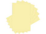 Lettermark Colors 30% Recycled 11" x 17" Colored Paper, 20 lbs., Canary, 500 Sheets/Ream (94293RM)