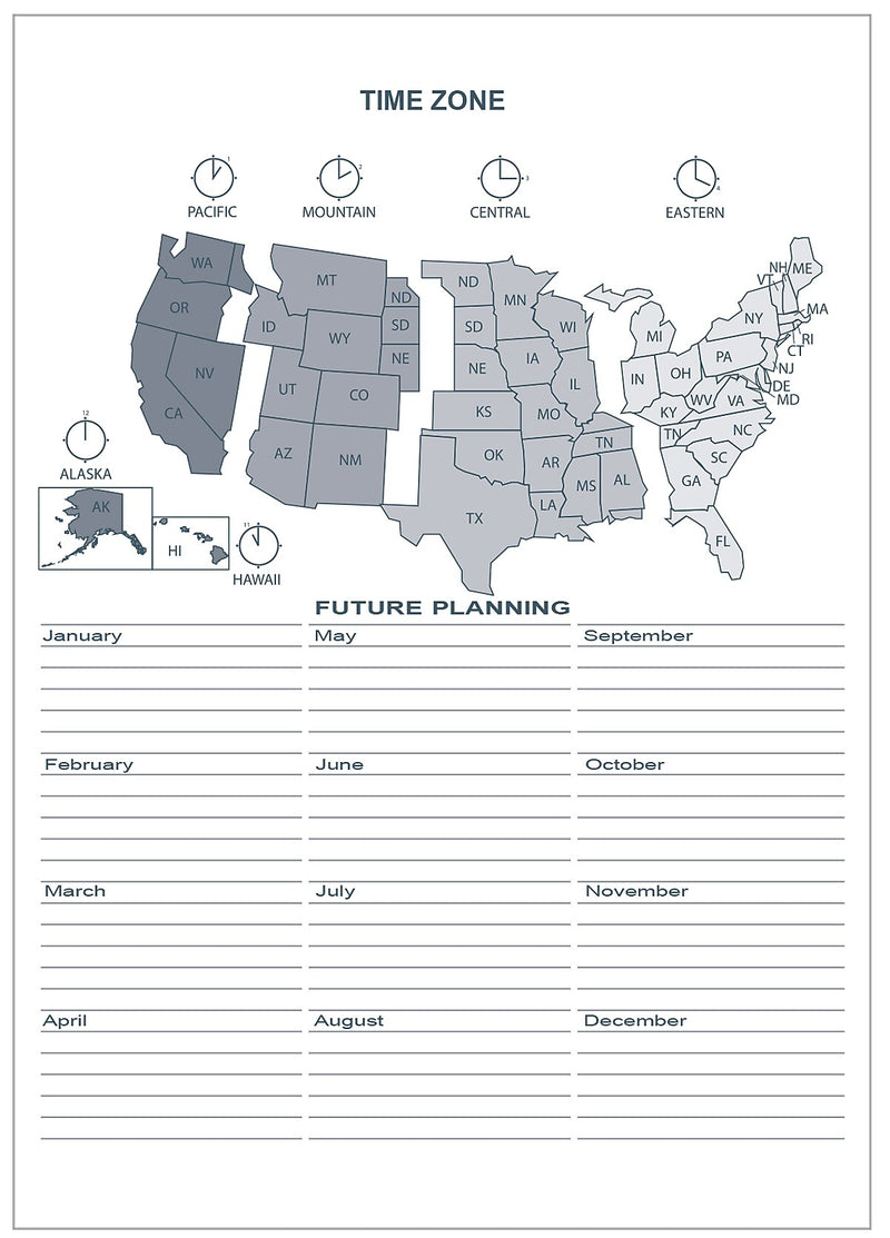 2025-2026 House of Doolittle 8.5" x 11" Academic Year Monthly Planner, Faux Leather Cover, Black (26302-26)