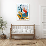 Amanti Art Tropical Planted by Ishita Banerjee Framed Canvas Wall Art Print, 32" x 42" (A42677747811)