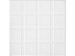 Armstrong TINCRAFT Tegular Edge Ceiling Tile, 24" x 24", White, 8/Carton (BP8009A)