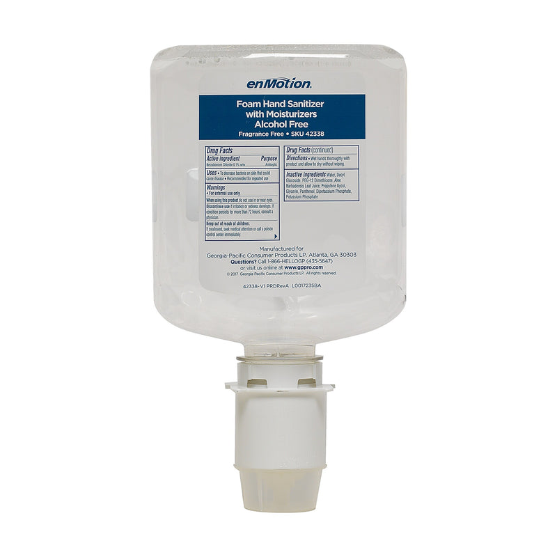 enMotion Gen2 Moisturizing Foaming Hand Sanitizer Dispenser Refill, 1000 mL, 2/Pack (42338)