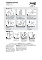 Command Medium Utility Hooks, 3 lb., White, 6/Pack (17001-6ES)