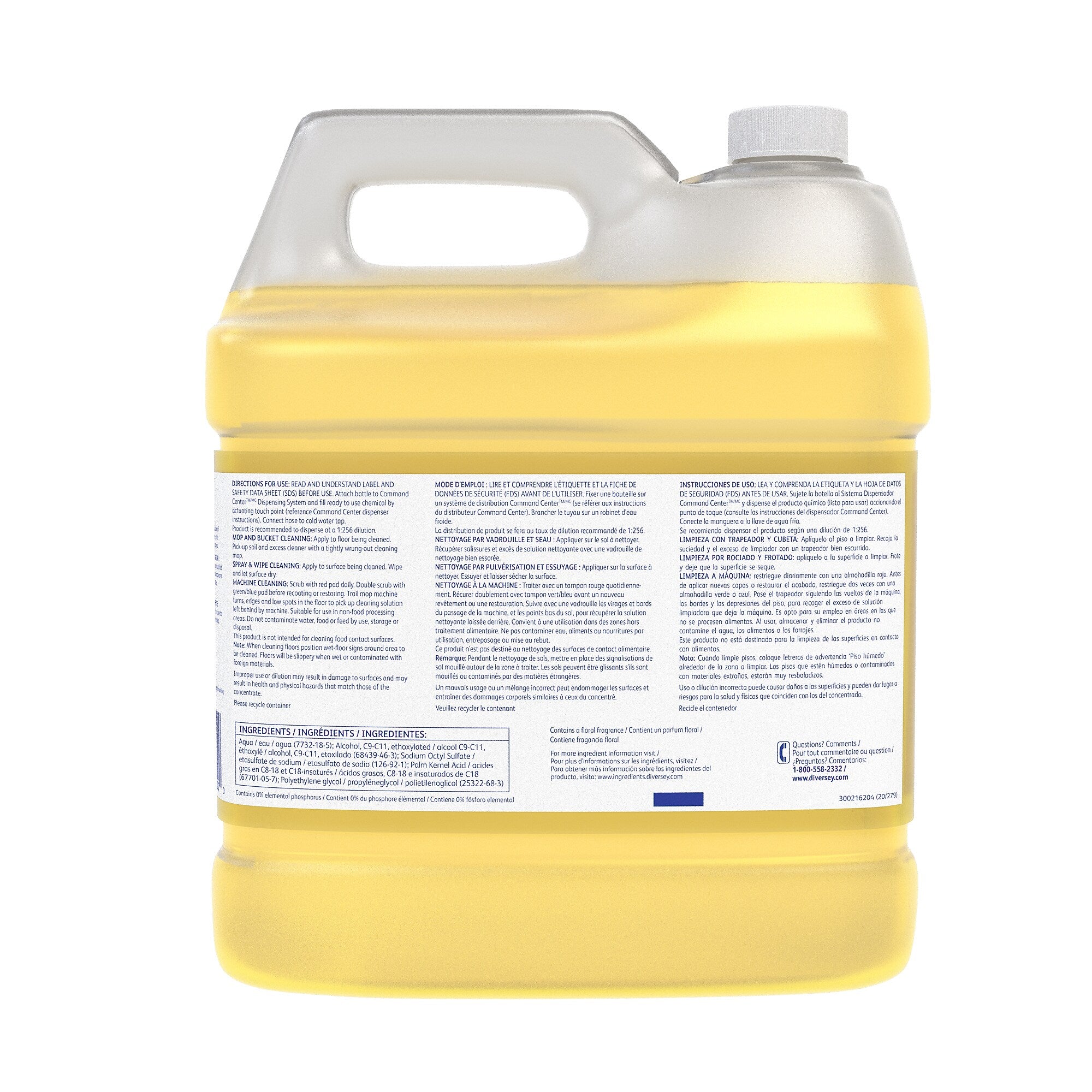 CLEANER,HRDFLR,1.5G,2/CT
