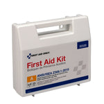 First Aid Only Plastic First Aid Kit, ANSI 2015 Class A, 25 People, 89 Pieces (90588)