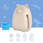 Pure Enrichment PureBaby True HEPA Kids Bear Air Purifier, Sweet Oat (PEAIRBER-SO)