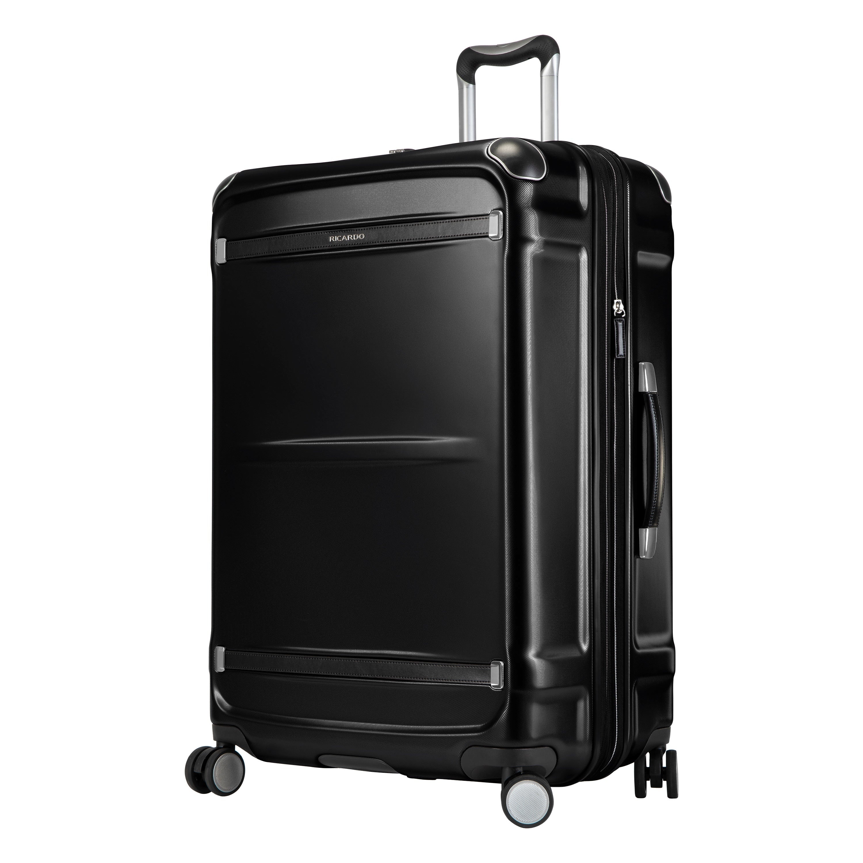 Ricardo Beverly Hills Rodeo Drive 2.0 28" Hardside  Suitcase, 8-Wheeled Spinner, Black (098-29-BLK-4VP)