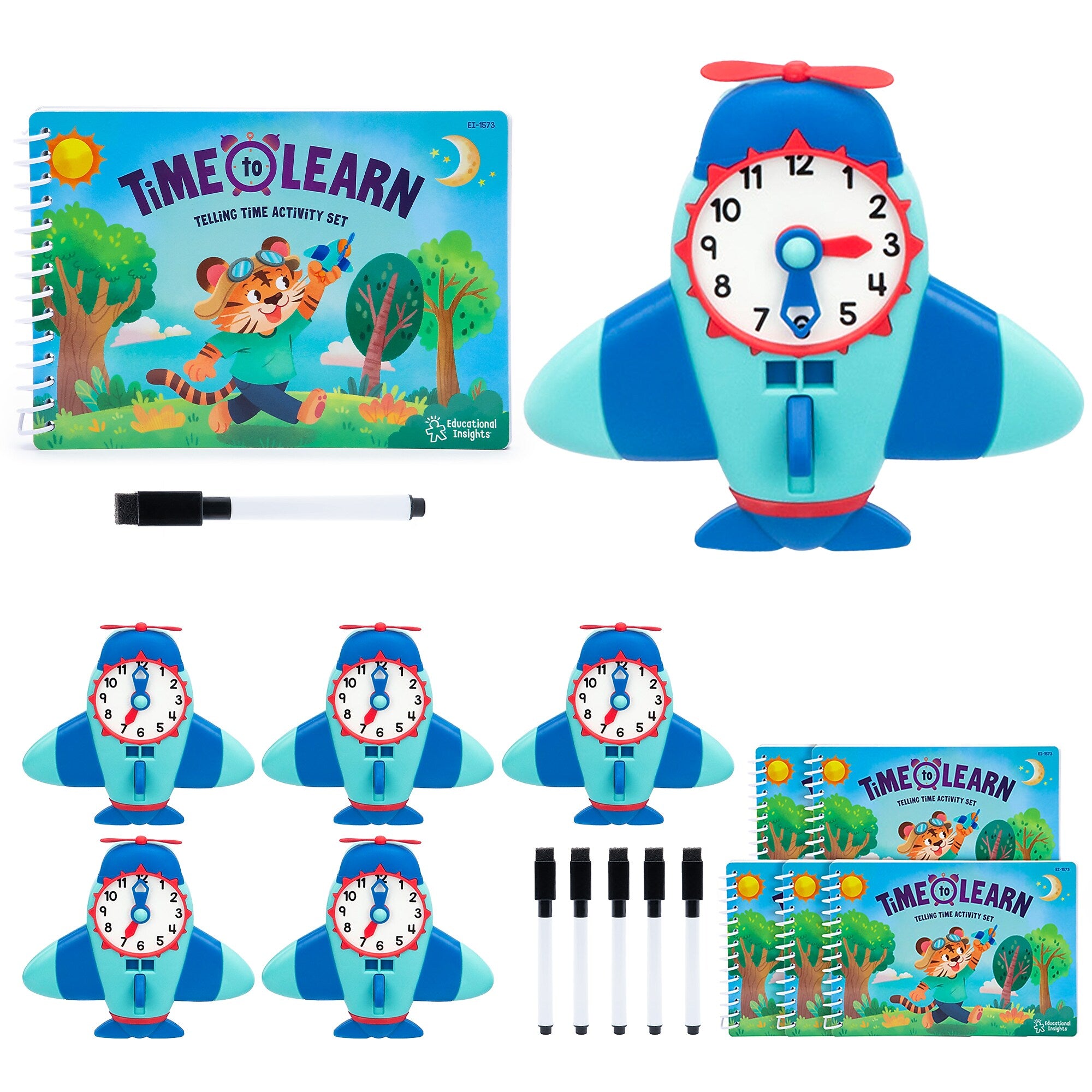 Educational Insights Time to Learn Small Group Set