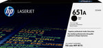 HP 651A Black Standard Yield Toner Cartridge, Prints Up to 13,500 Pages (CE340A)